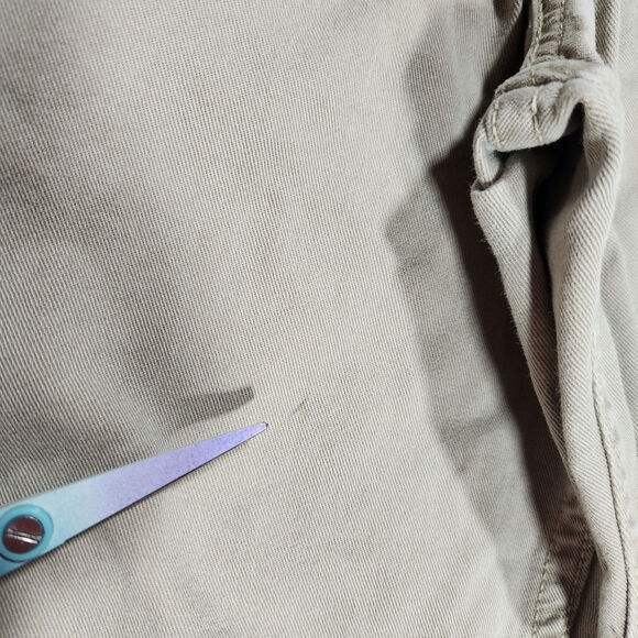 Vintage Levi's L2 Khaki Pants Men's 34x32 Baggy Loose 90s Y2K Skater 100% Cotton - Picture 3 of 13